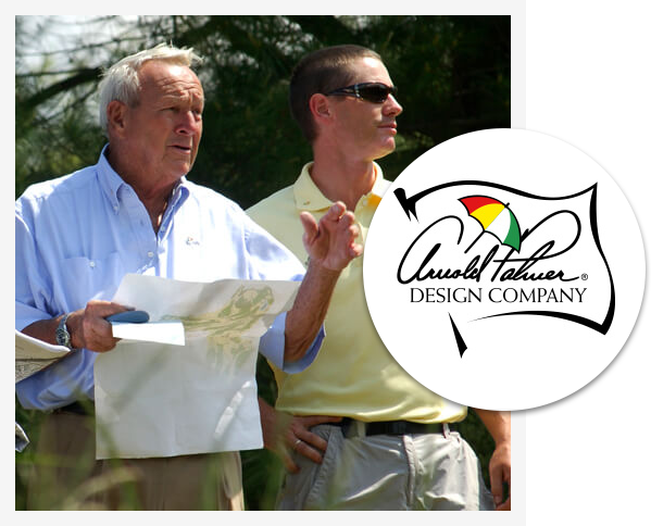 exclusive partner of Arnold Palmer Design Company