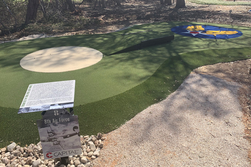 WWII Putting Green Hole 8
